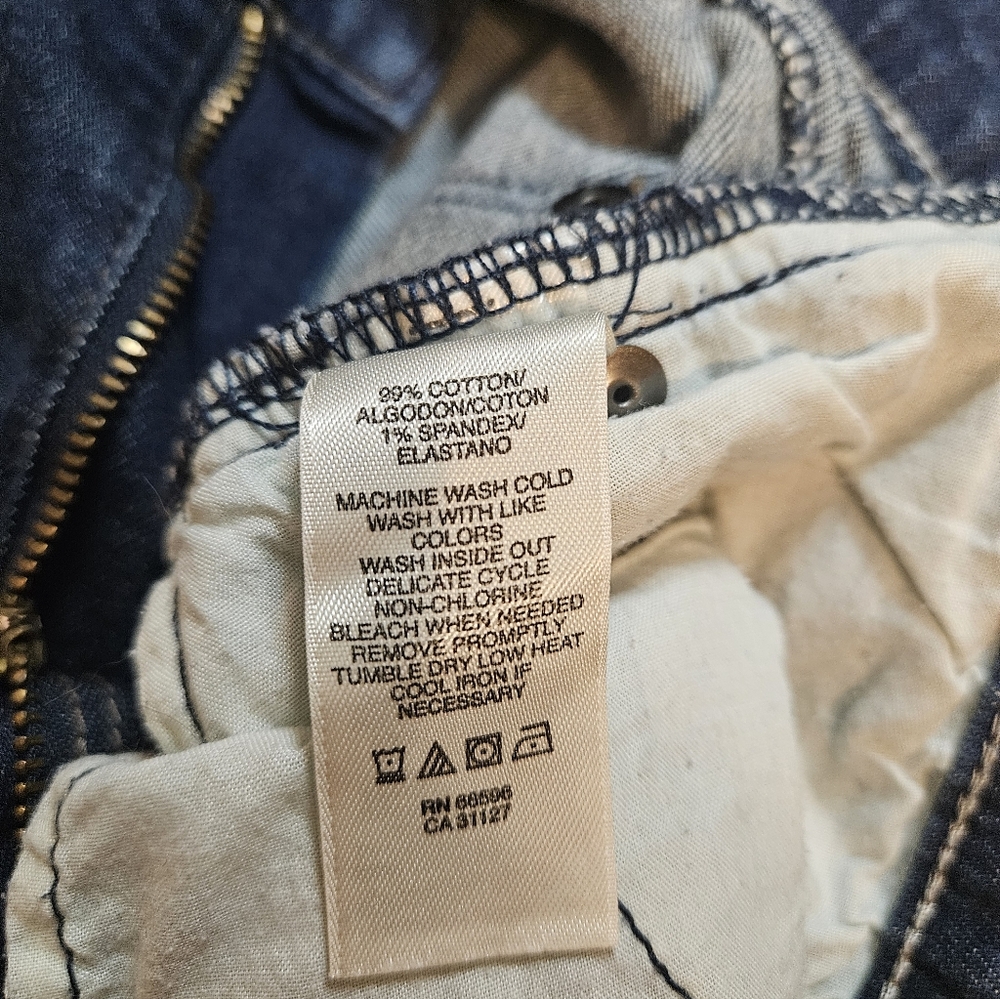 DKNY 6 Straight Leg Med-dark Jeans - Picture 10 of 10